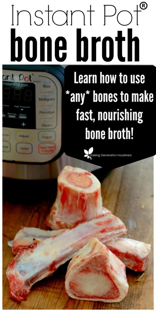 Instant Pot Beef Bone Broth 
